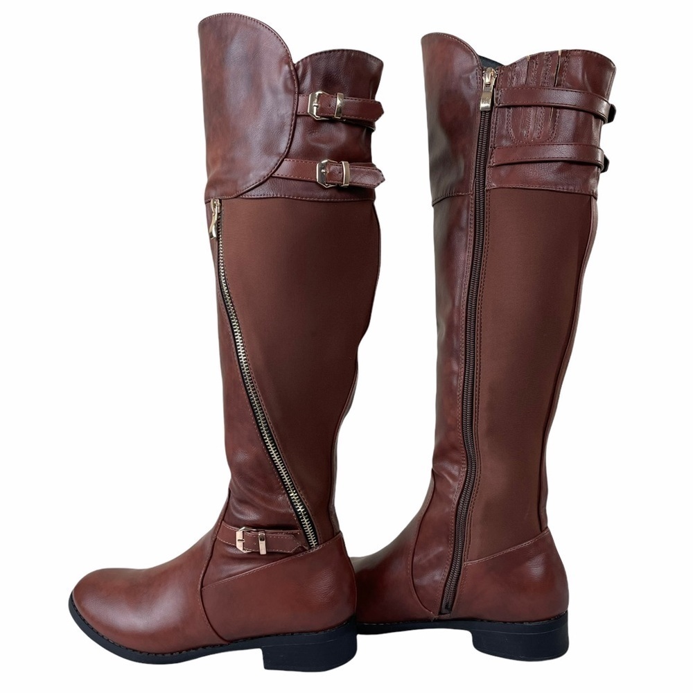 G.C Shoes Brown Kourtney Riding Boots
